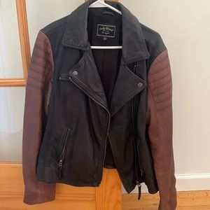 Lucky brand leather jacket